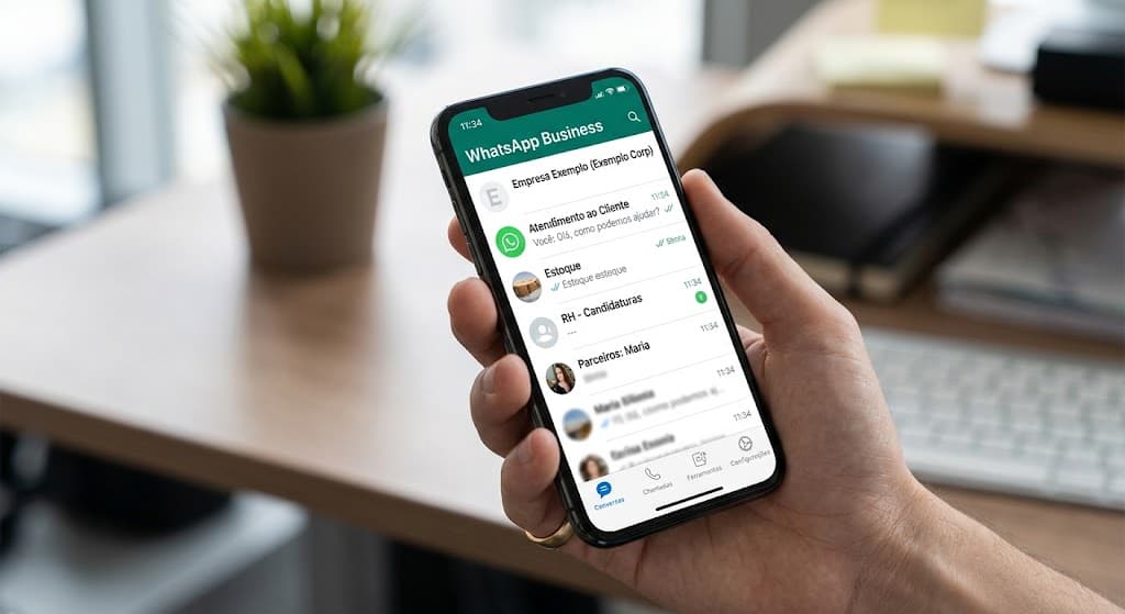 WHATSAPP BUSINESS - ATENDIMENTO PRÓXIMO
